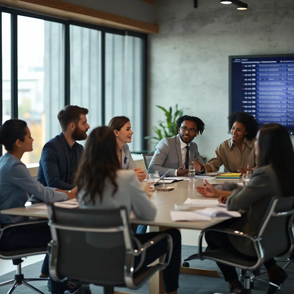 Equipo de ConsultArg en reunión estratégica